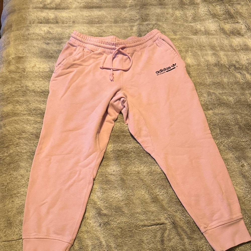 Adidas Kids Light Pink Sweatpants